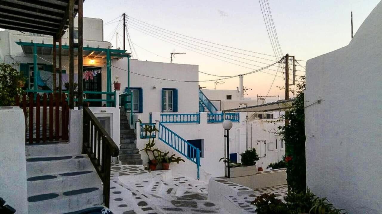 Traditional Split Level House In Mykonos Town Villa Екстериор снимка