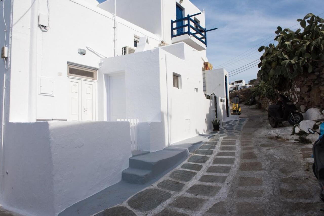 Traditional Split Level House In Mykonos Town Villa Екстериор снимка