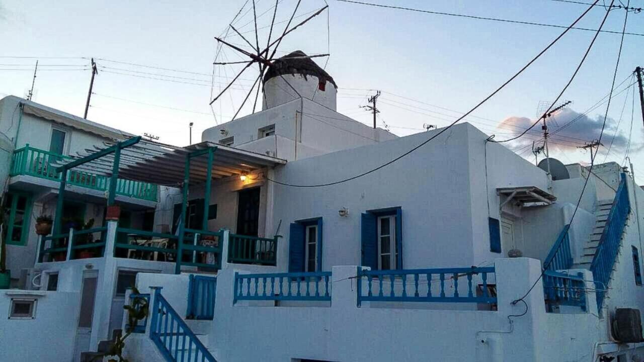 Traditional Split Level House In Mykonos Town Villa Екстериор снимка
