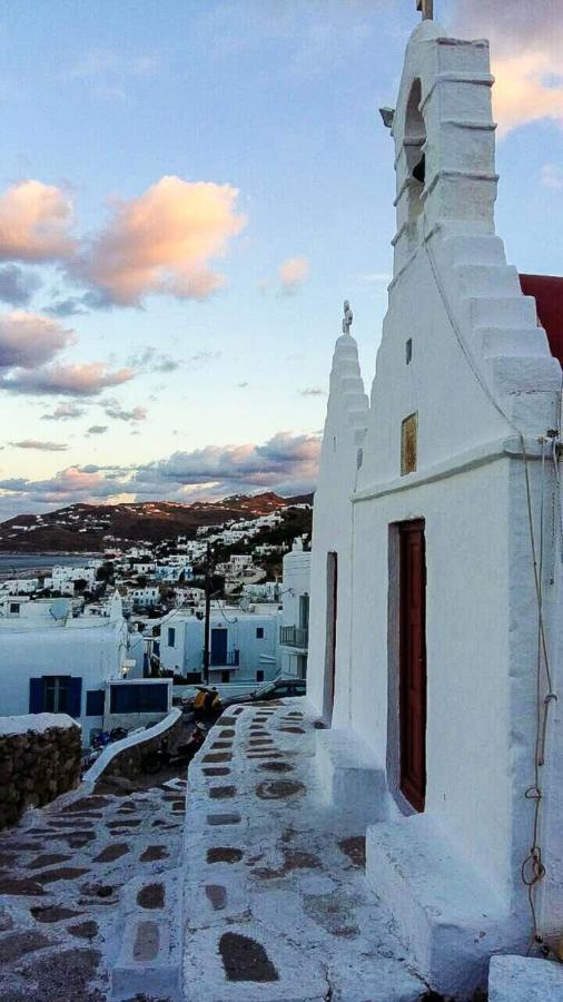 Traditional Split Level House In Mykonos Town Villa Екстериор снимка